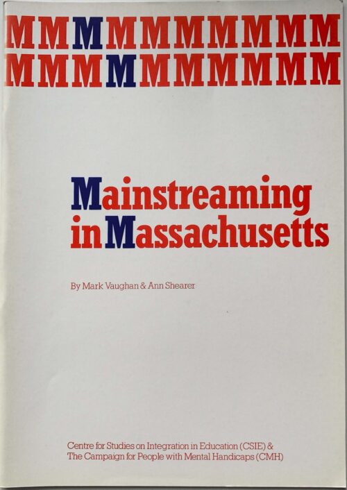 Mainstreaming In Massachusetts (1986)